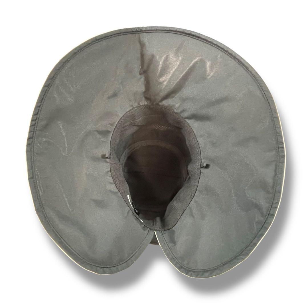 ◆サンバリア100◆広ブリムハット リボン 内側メッシュ 女優帽 遮光　690S