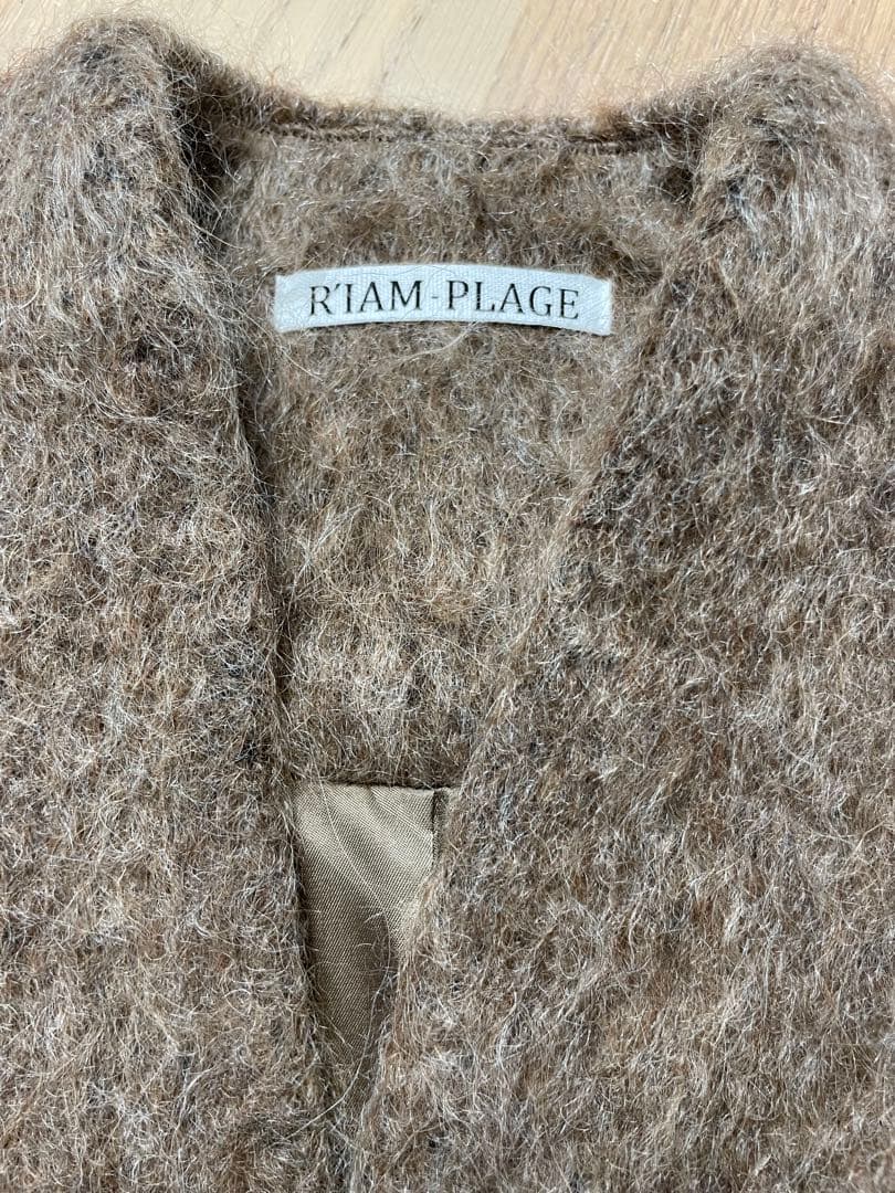 タグ付き⚐ plage R’IAM シャギー コート ジャケット 36