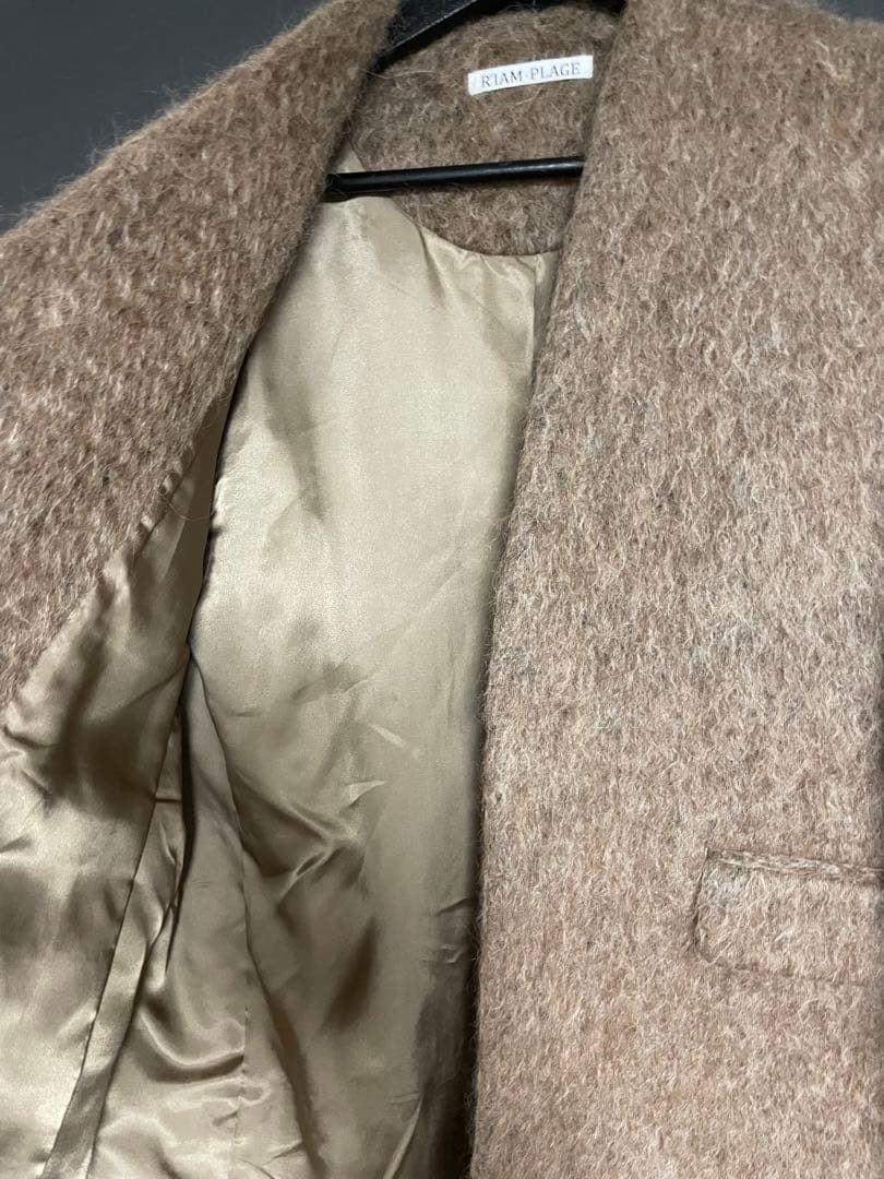 タグ付き⚐ plage R’IAM シャギー コート ジャケット 36