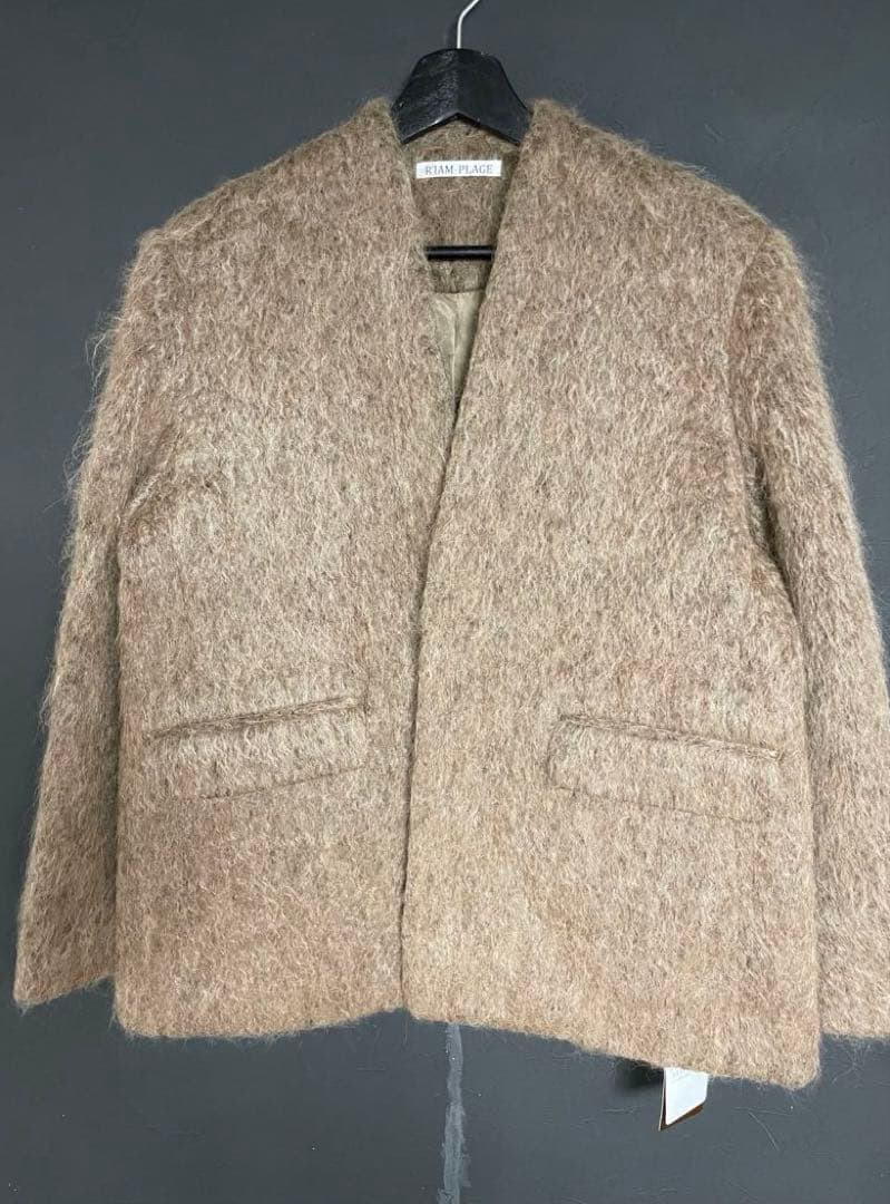 タグ付き⚐ plage R’IAM シャギー コート ジャケット 36