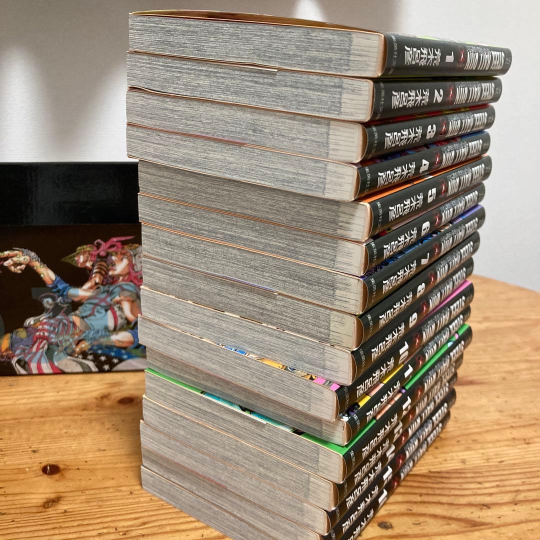 STEEL BALL RUNジョジョの奇妙な冒険Part7(全16巻セット)