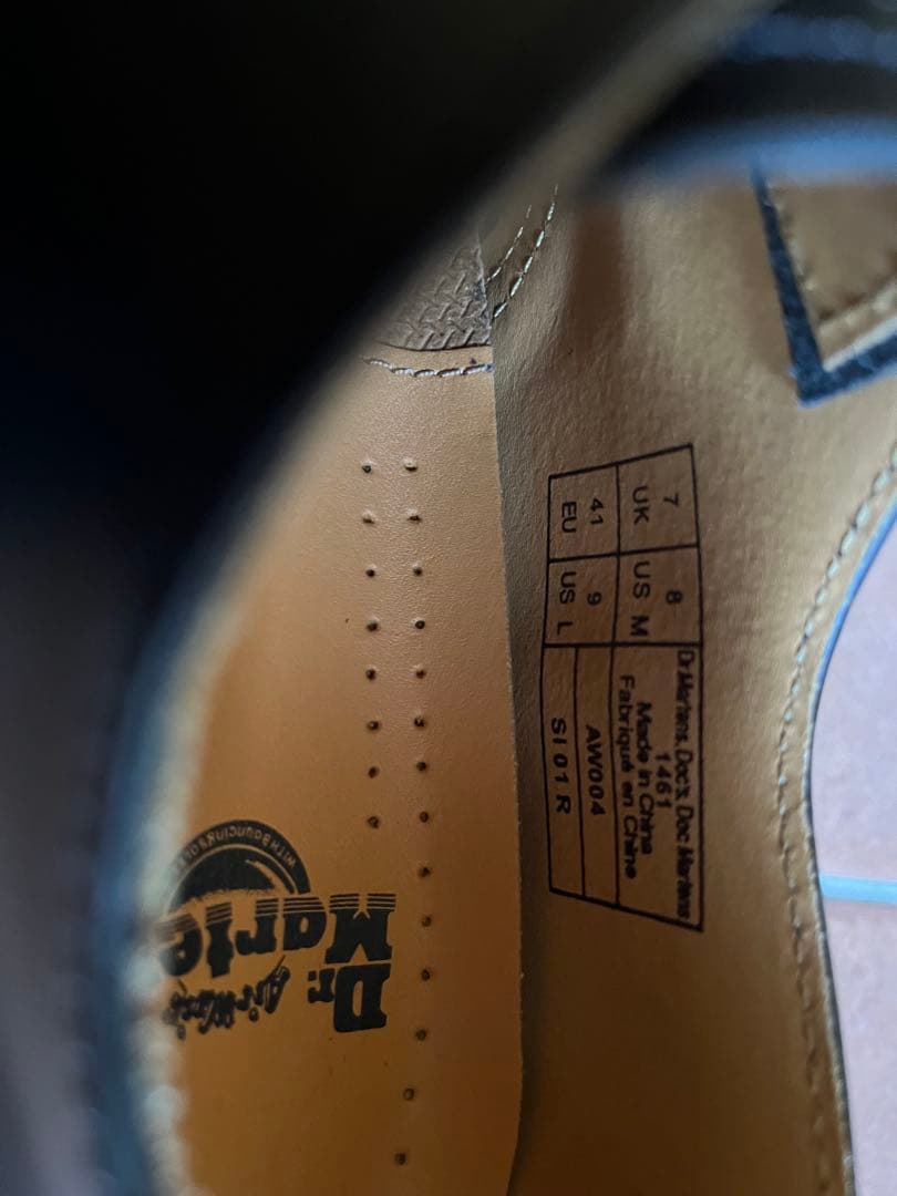 ミ*ー様 美品　ドクターマーチン　3ホール　UK7 26㎝