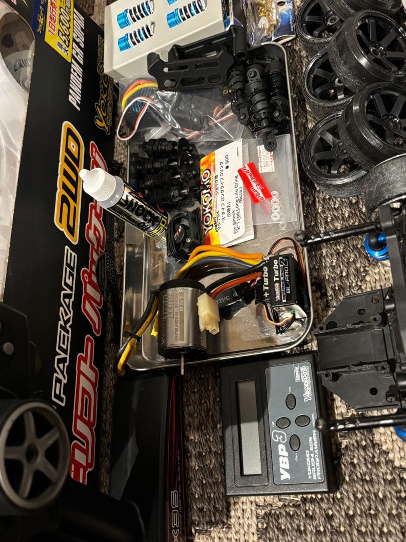 YD-2 即ドリ　セット　予備部品多数　ドリラジ　ラジコン　即決なら交渉ぜひ