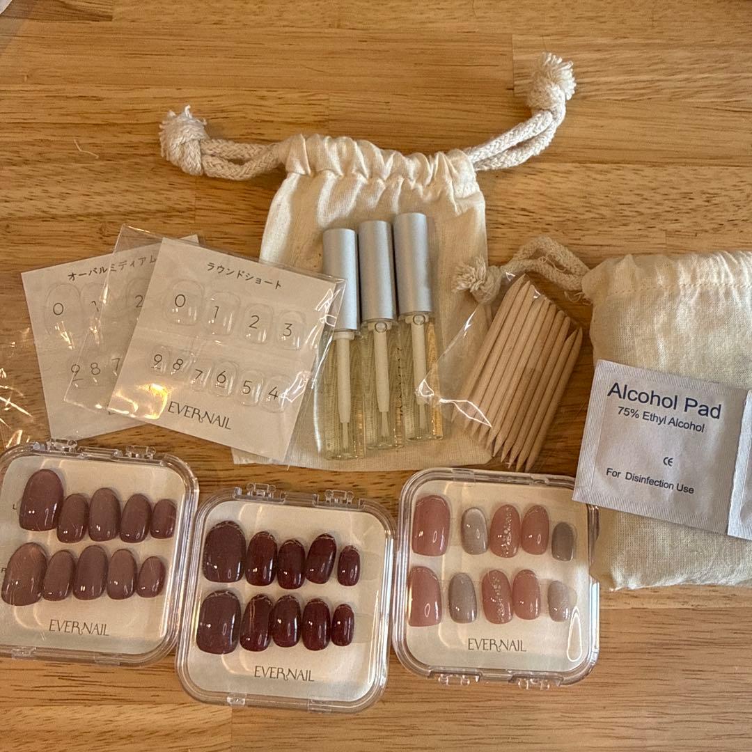 .*様 【訳あり】EVERNAIL チップ3点セット(付属品あり)