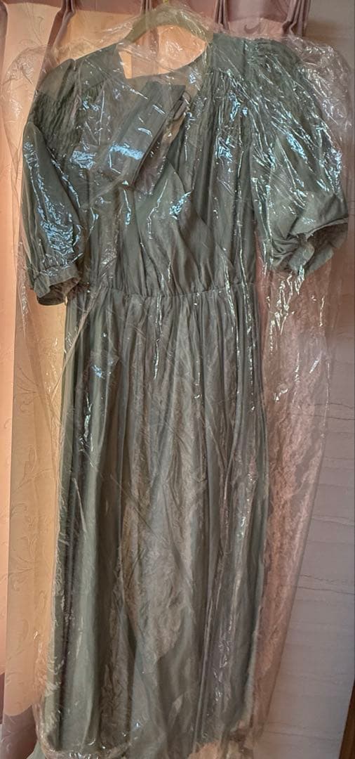 ワンピース herlipto Airy Volume Sleeve Dress S