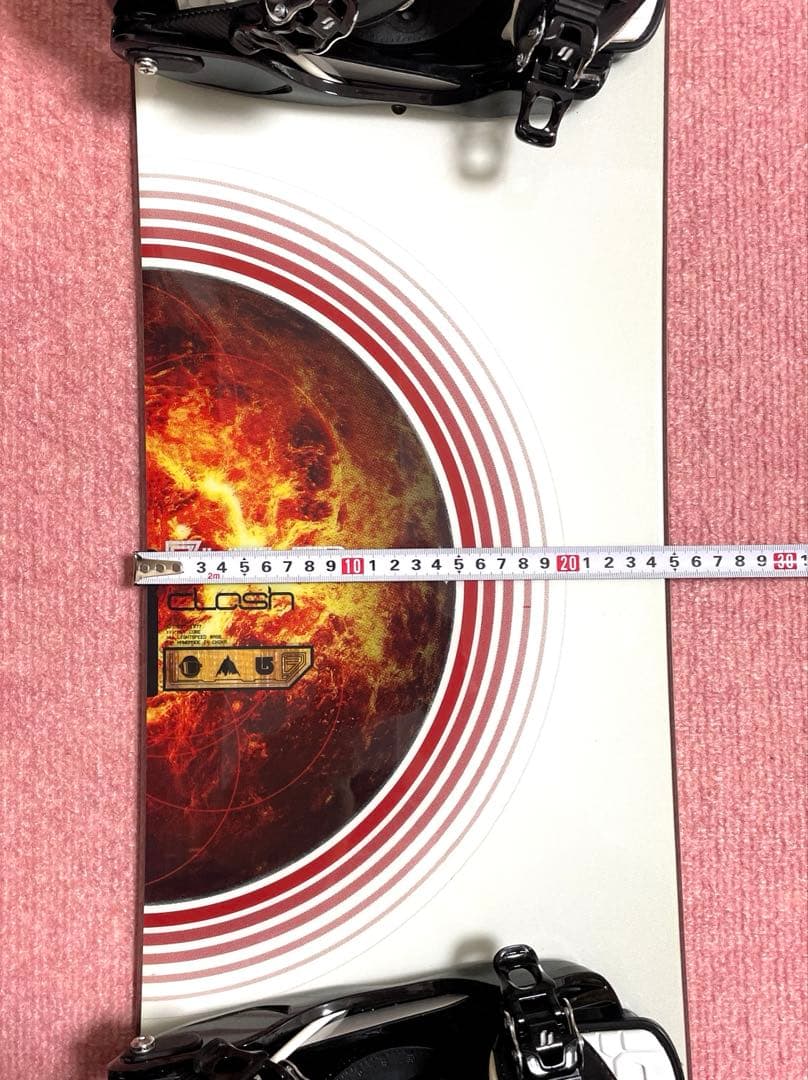 BURTON バートン スノーボード　バインディング付　ケース付き　155