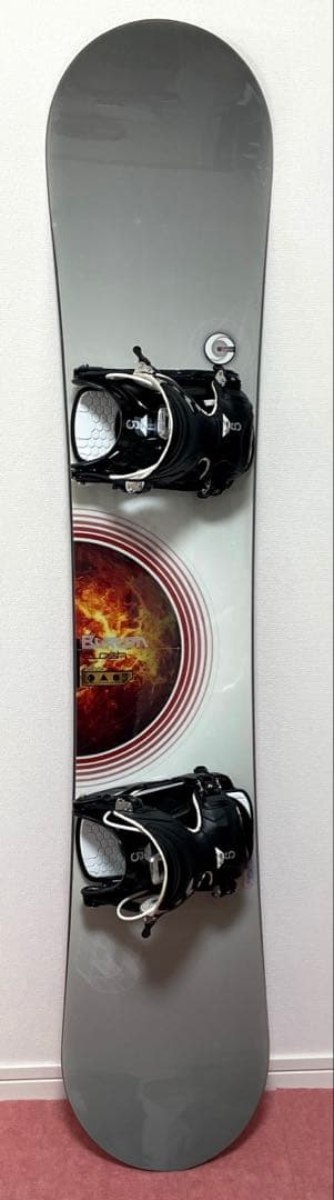 BURTON バートン スノーボード　バインディング付　ケース付き　155