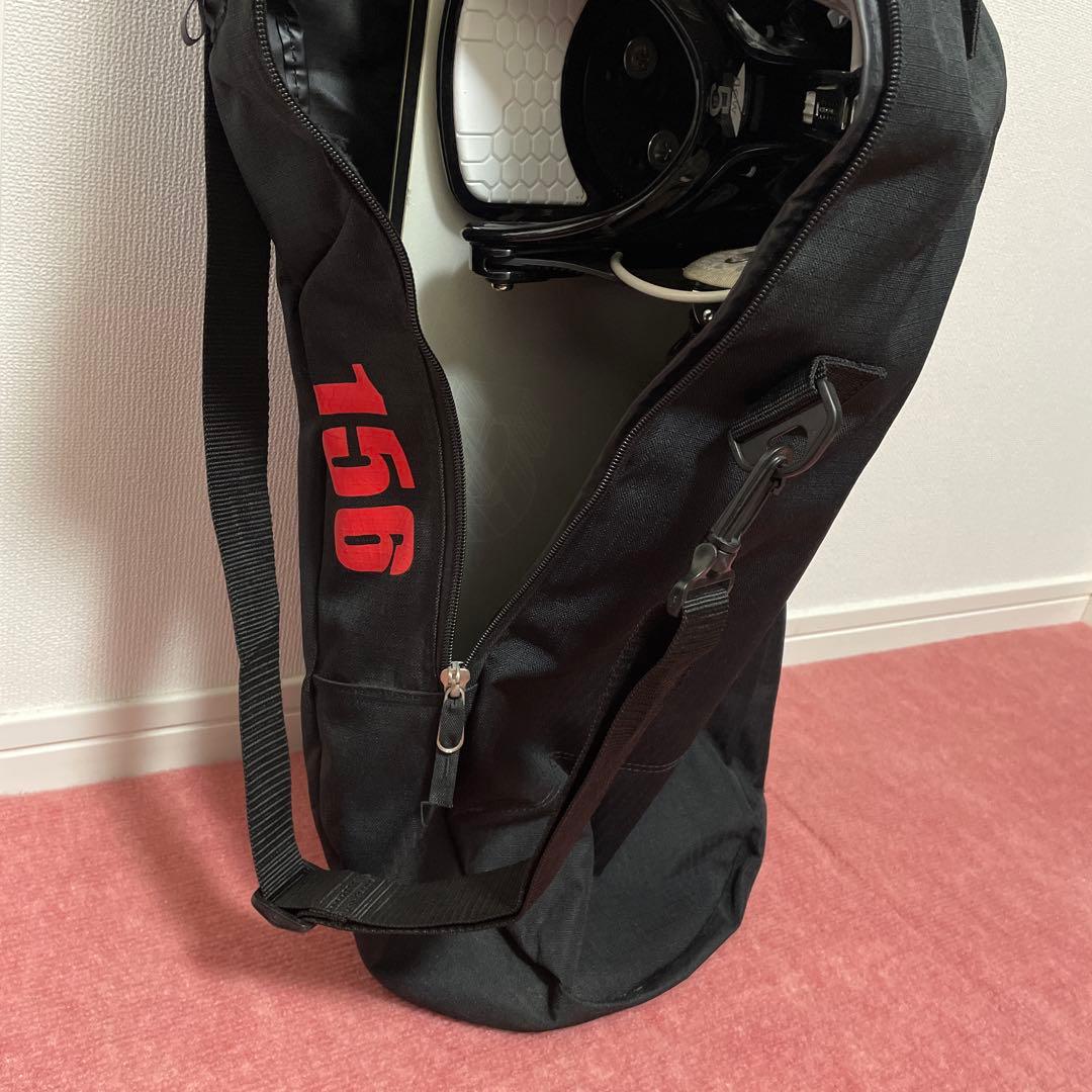 BURTON バートン スノーボード　バインディング付　ケース付き　155