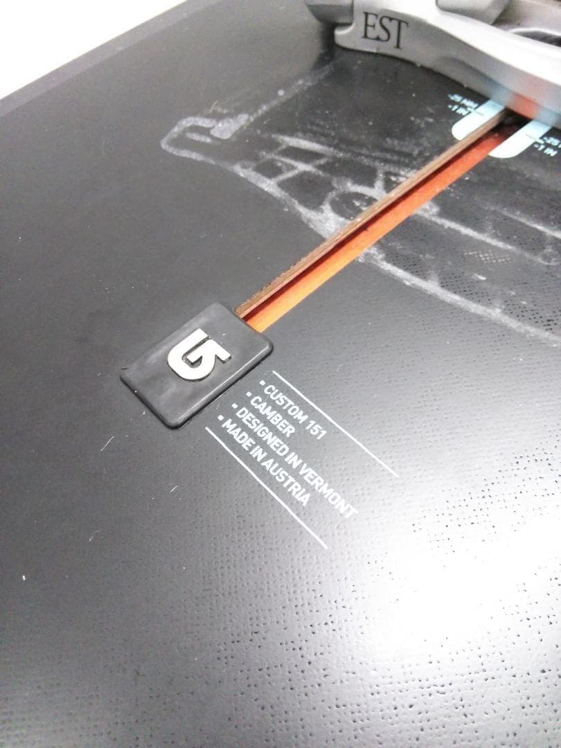 バートン カスタム ハイノイズスペシャル 151 マラビータ スノーボードセット