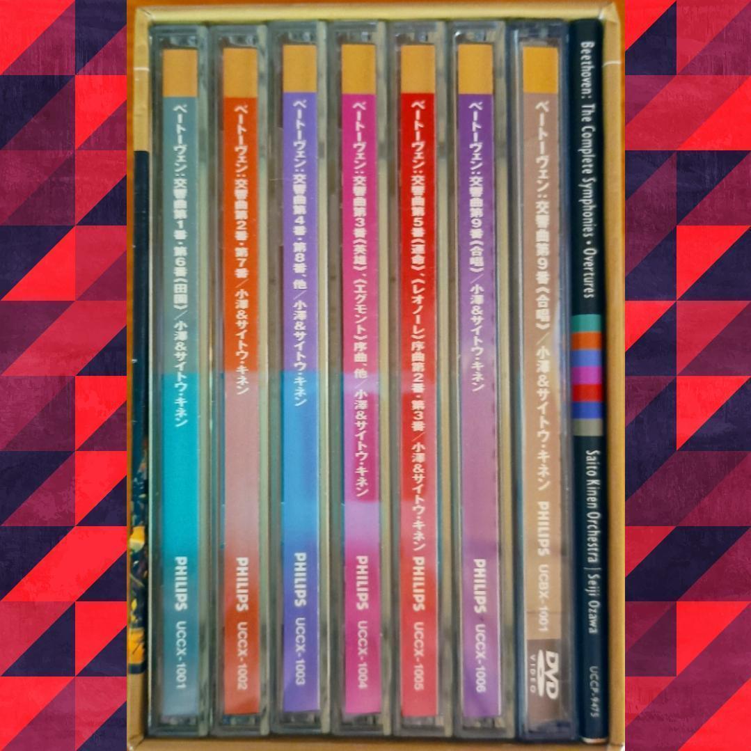 【6CD+1DVD】小澤征爾＆サイトウ・キネンO／ベートーヴェン：交響曲全集