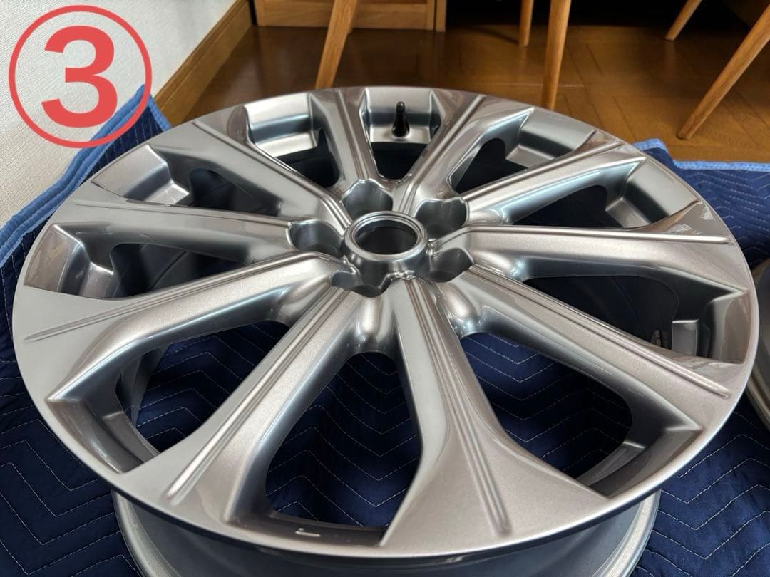CX-60 純正20インチ アルミホイール(純正ホイールナット付) ①本目
