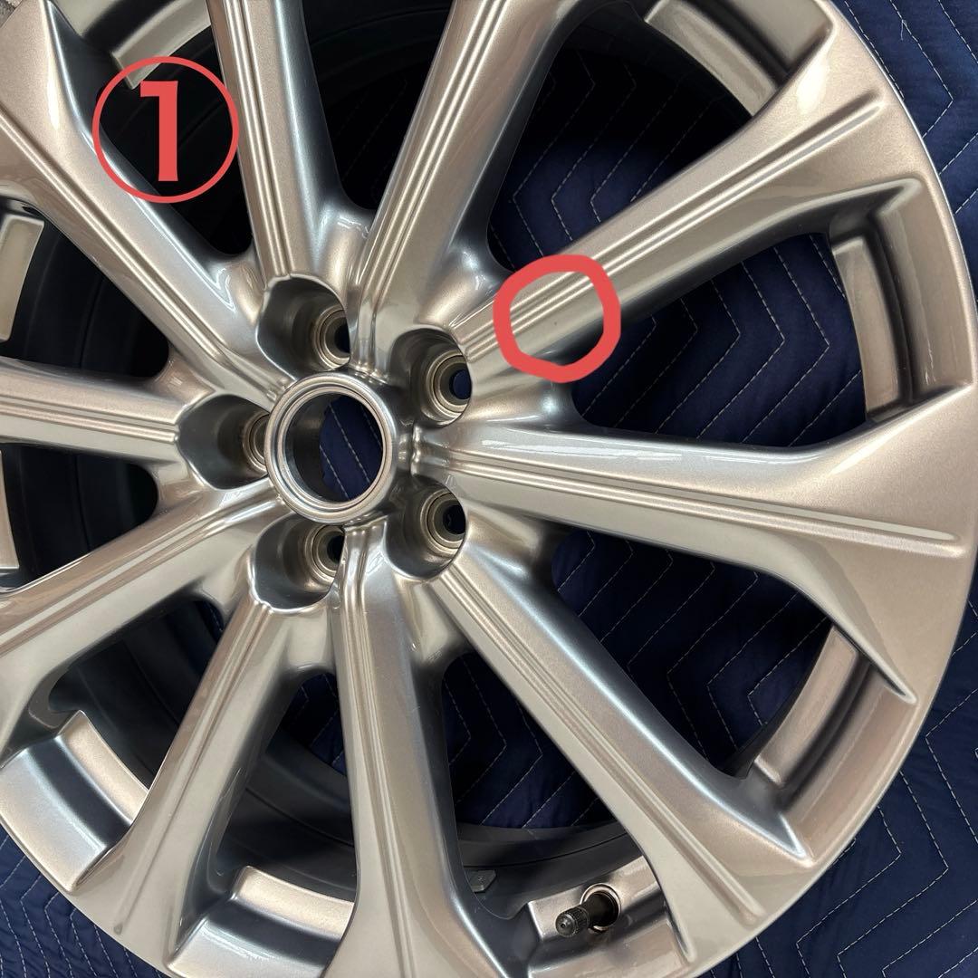 CX-60 純正20インチ アルミホイール(純正ホイールナット付) ①本目