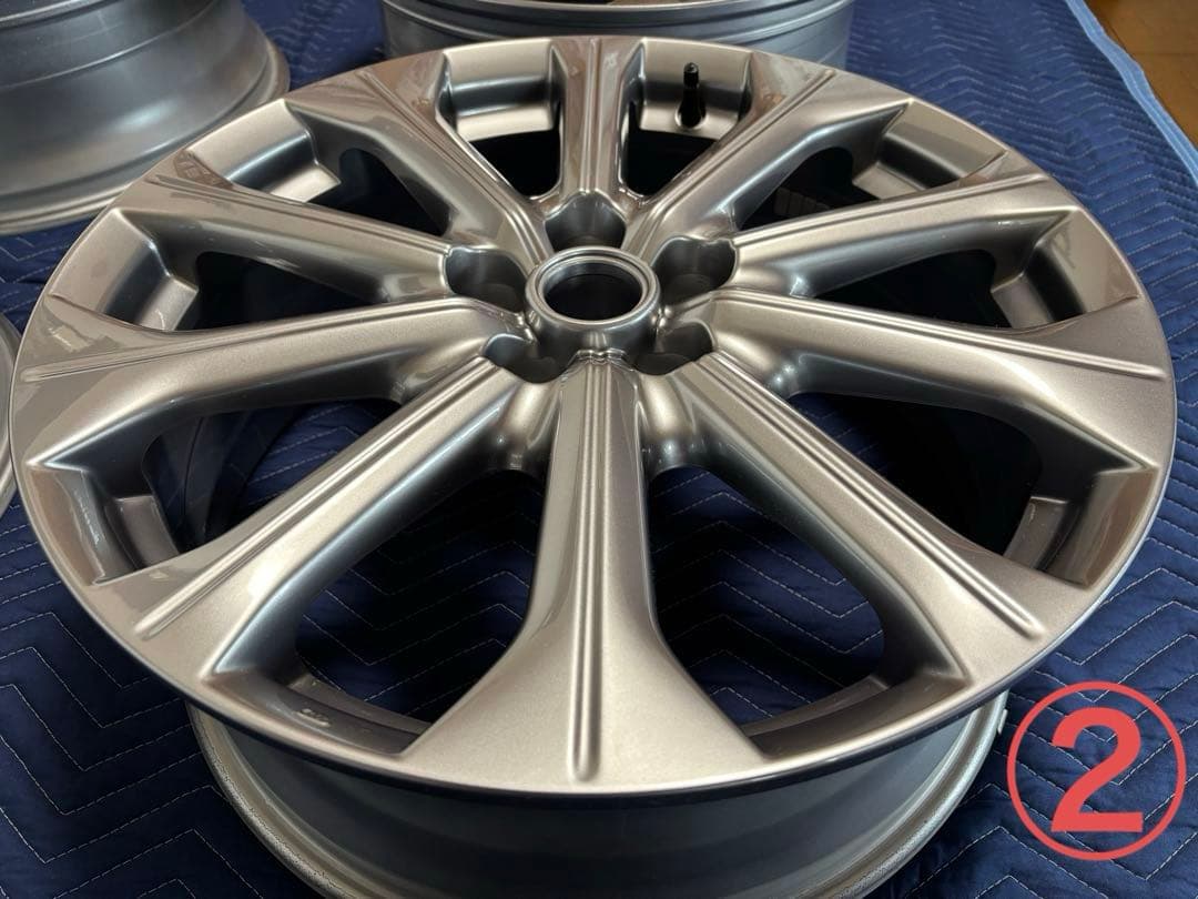 CX-60 純正20インチ アルミホイール(純正ホイールナット付) ①本目