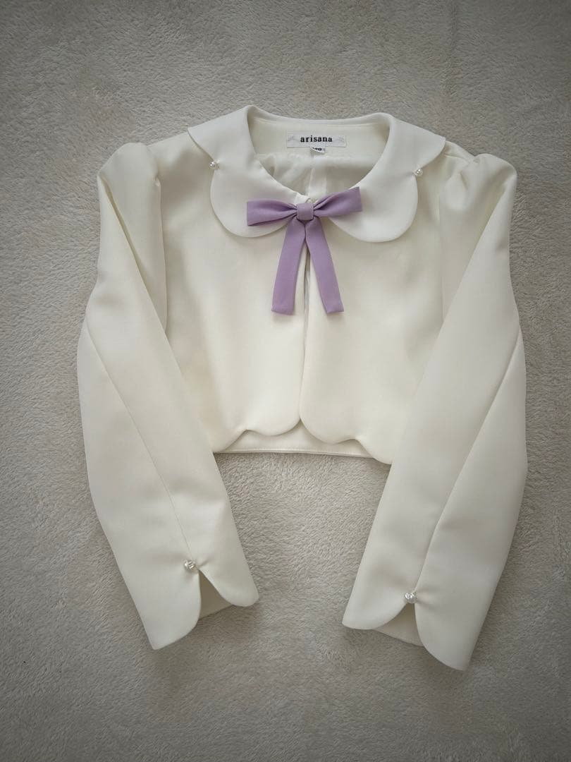 アリサナ　ジュリエット　ワンピースジャケットコサージュブラウス