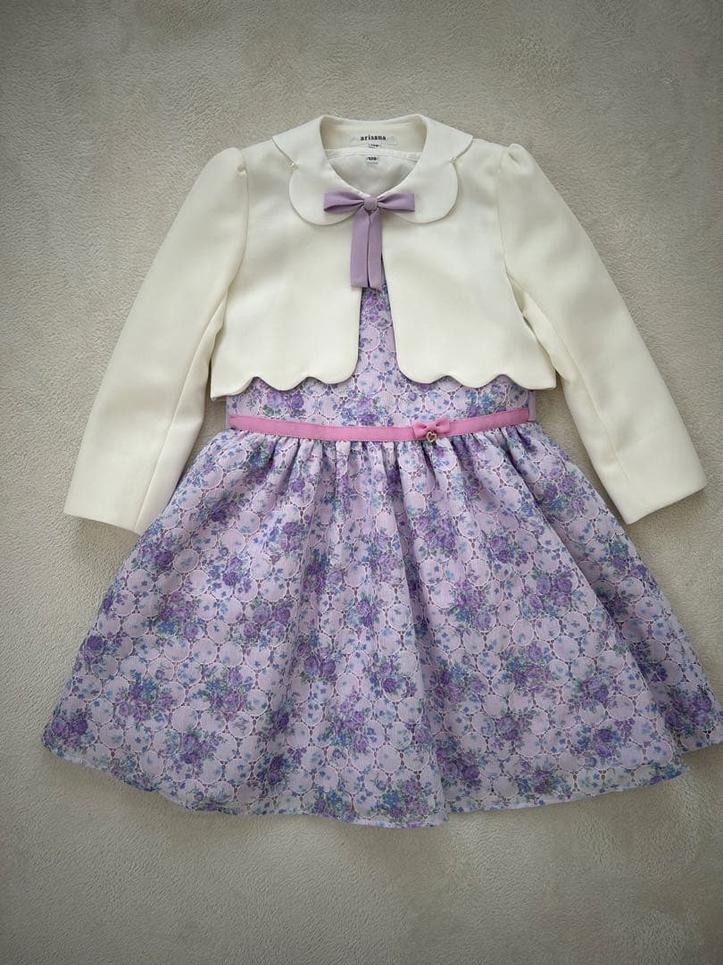 アリサナ　ジュリエット　ワンピースジャケットコサージュブラウス