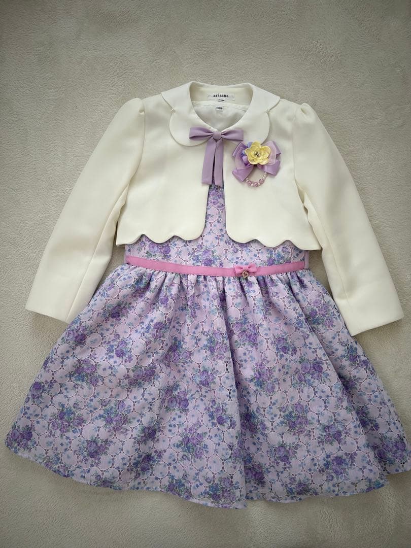 アリサナ　ジュリエット　ワンピースジャケットコサージュブラウス