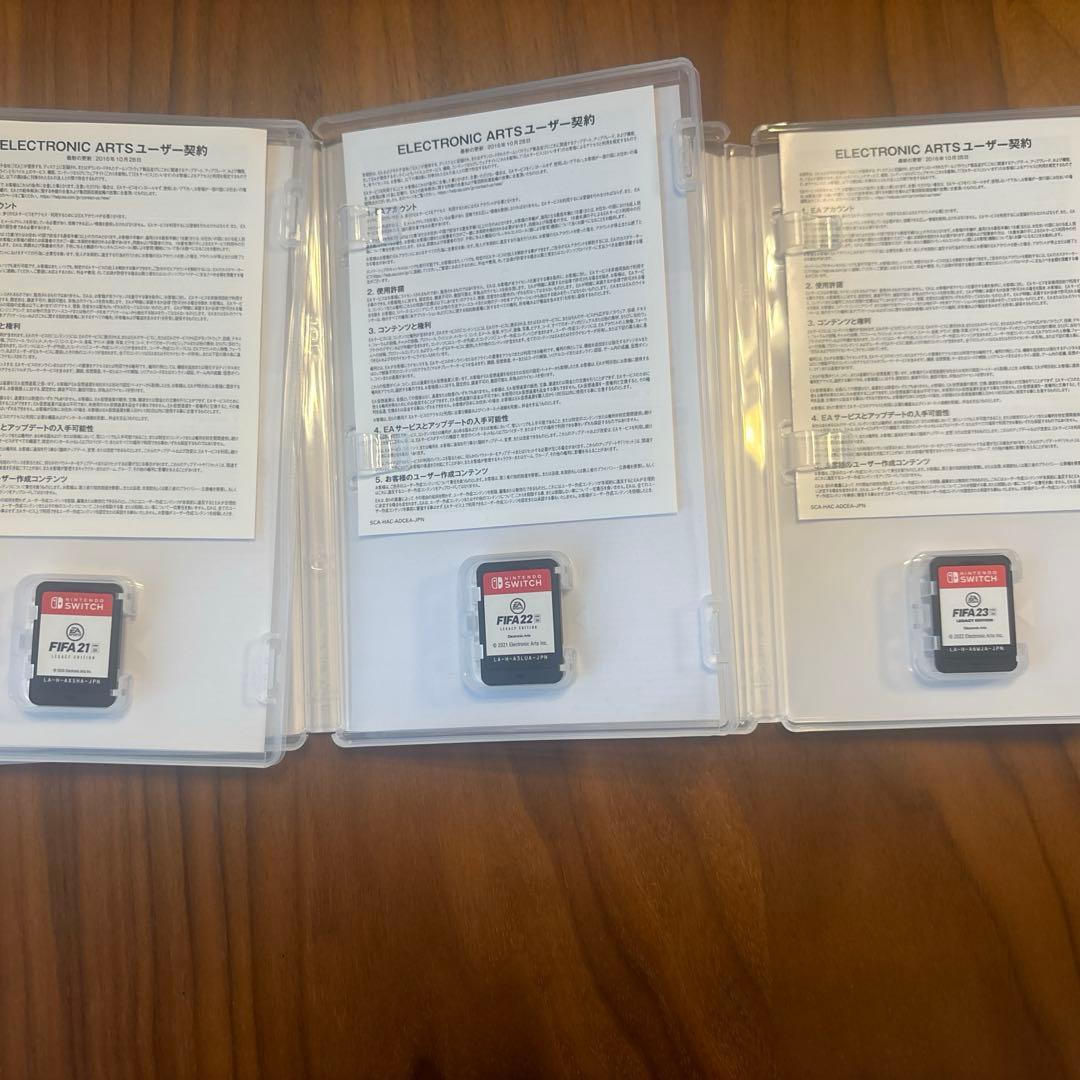 FIFA21、FIFA22、FIFA23 任天堂Switch版
