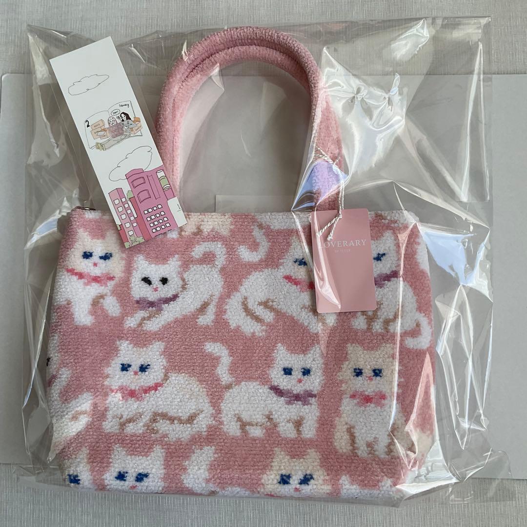 【完売品】フェイラーバッグ＊モフモフネコチャン＊ラッピング済み＊栞付き＊新品