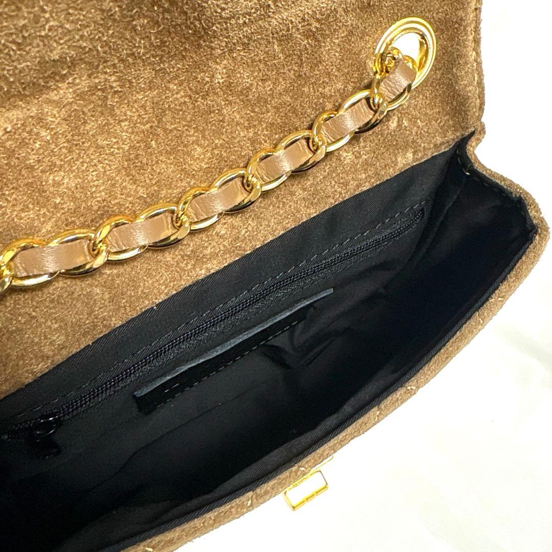AULENTTI/オウレンティ　CHAIN バッグ ブラウン Dサイズフリー