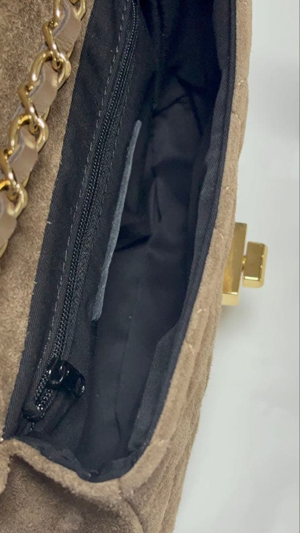 AULENTTI/オウレンティ　CHAIN バッグ ブラウン Dサイズフリー