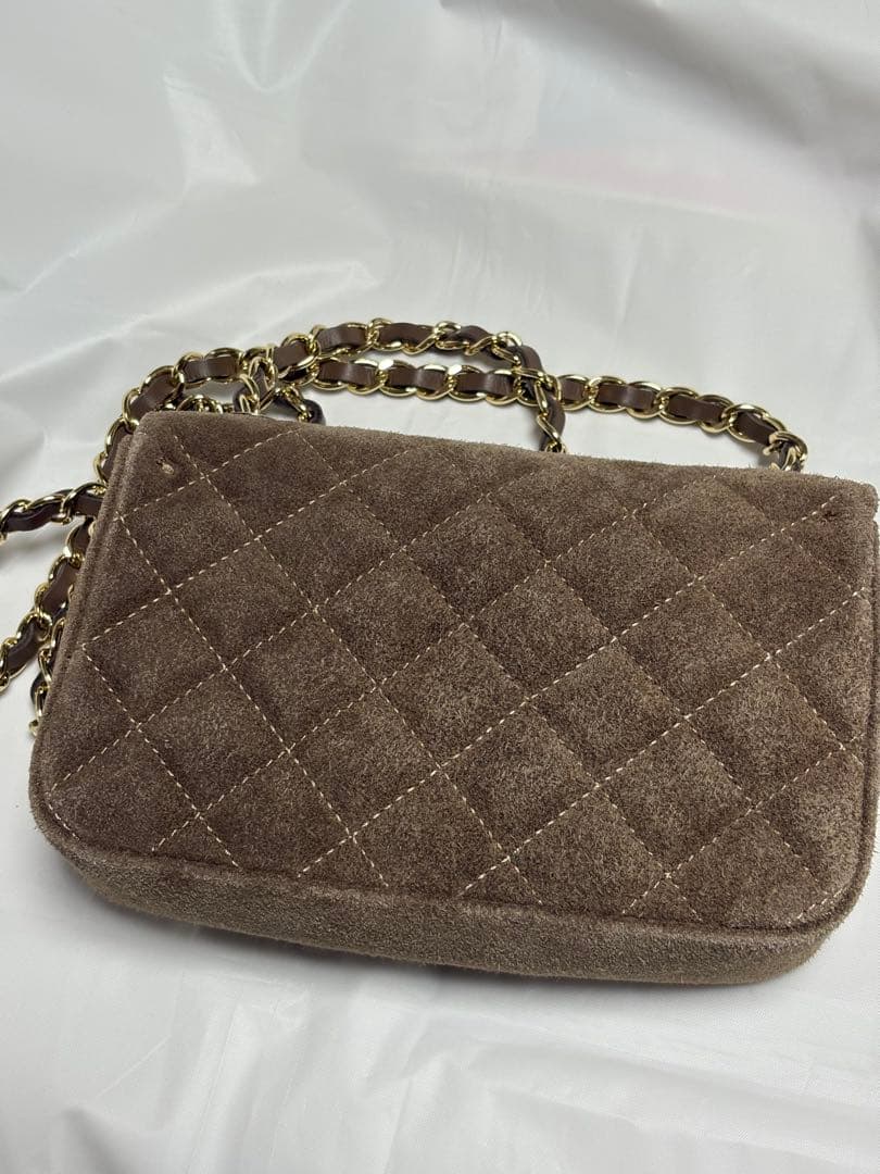 AULENTTI/オウレンティ　CHAIN バッグ ブラウン Dサイズフリー