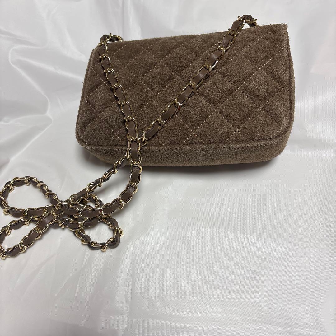 AULENTTI/オウレンティ　CHAIN バッグ ブラウン Dサイズフリー