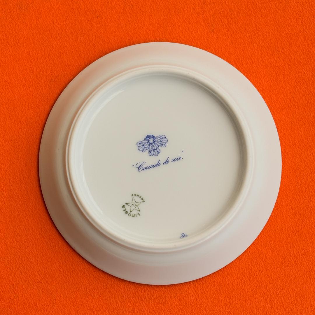 レア ほぼ未使用 美品 エルメス Cocarde de soie 1992記念品