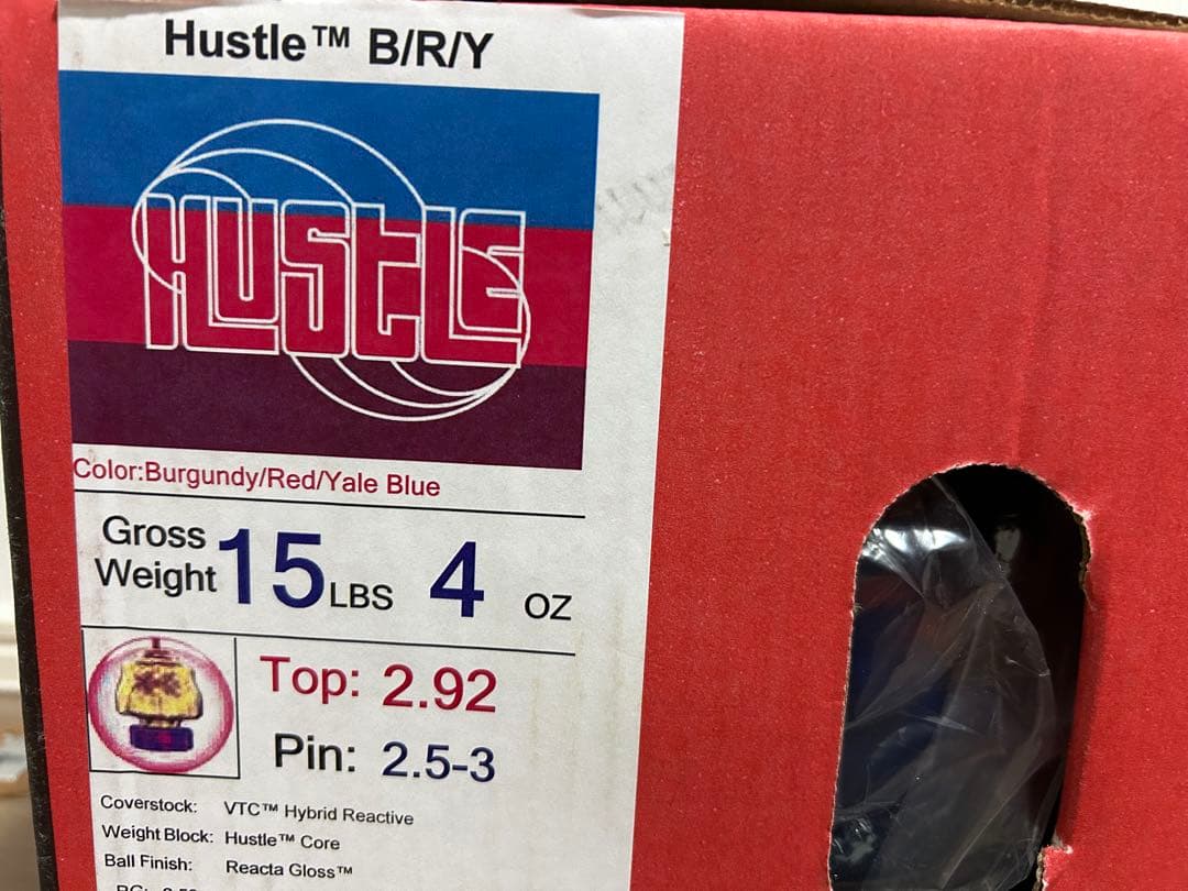 送料込み【新品】ハッスルB/R/Y 　ロトグリップ　15ポンド4オンス 2