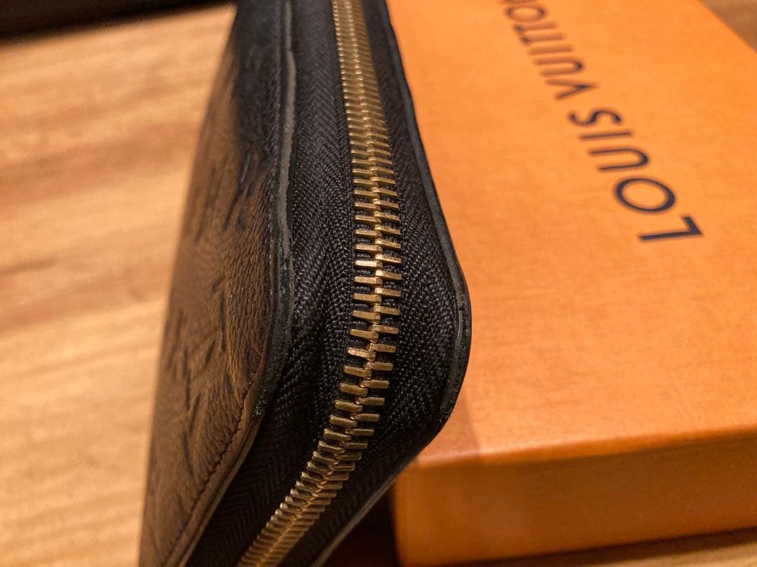 ルイヴィトンジッピーウォレット モノグラムアンプラント ノワール