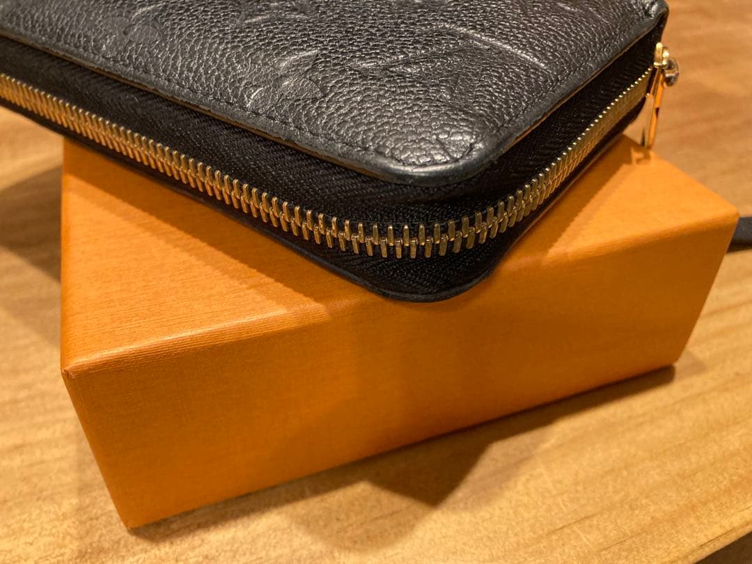 ルイヴィトンジッピーウォレット モノグラムアンプラント ノワール