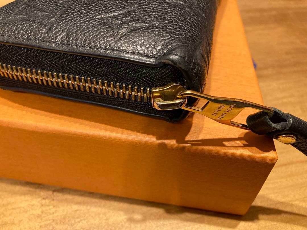 ルイヴィトンジッピーウォレット モノグラムアンプラント ノワール
