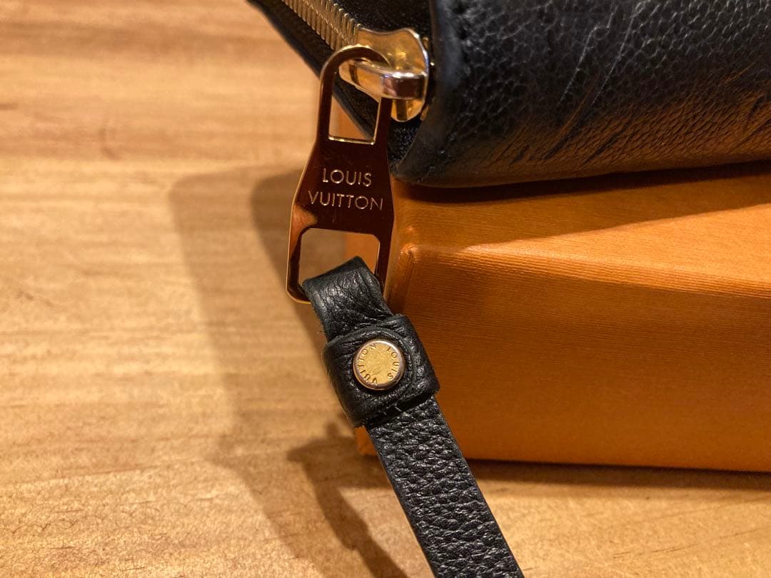 ルイヴィトンジッピーウォレット モノグラムアンプラント ノワール