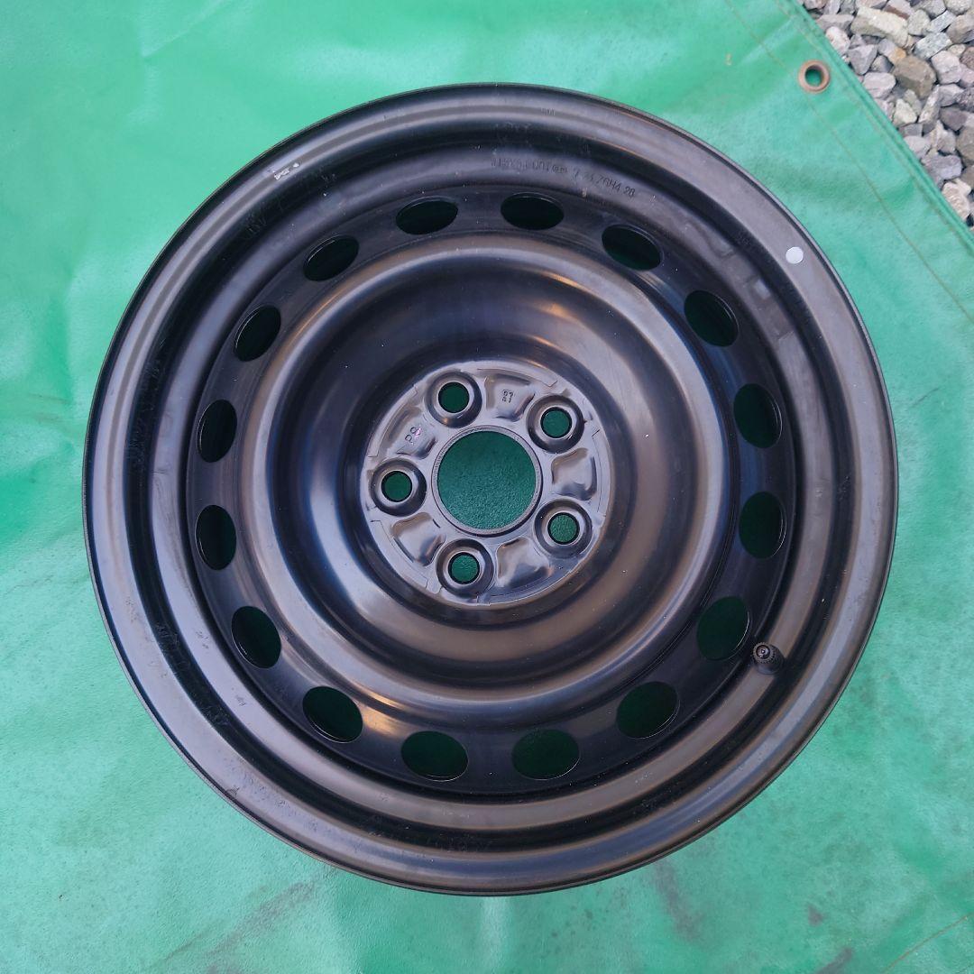 トヨタ　カローラツーリング純正　鉄ホイール　新車外し