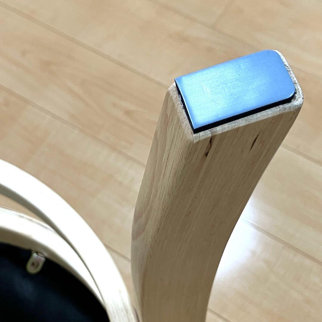 【美品】木製ダイニングチェア 2脚 ナチュラル シンプル