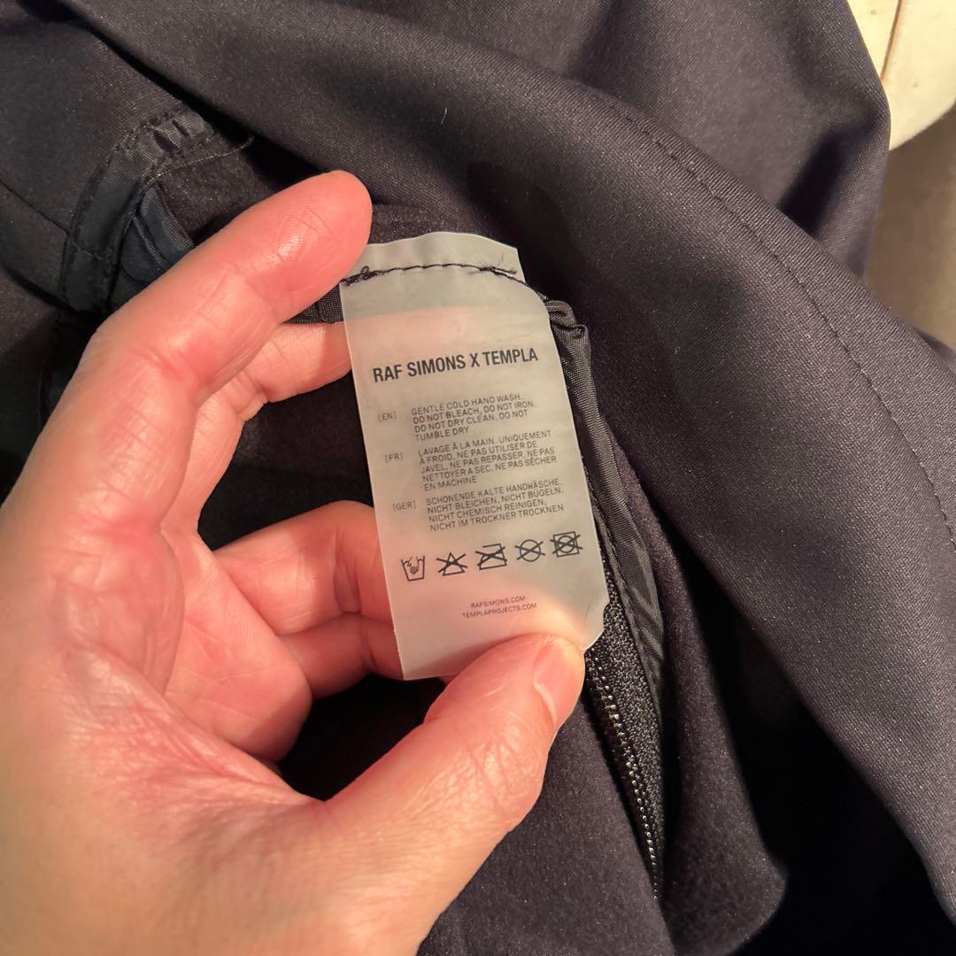 RAF SIMONS × TEMPLA 2019AWプリントノースリーブトップス