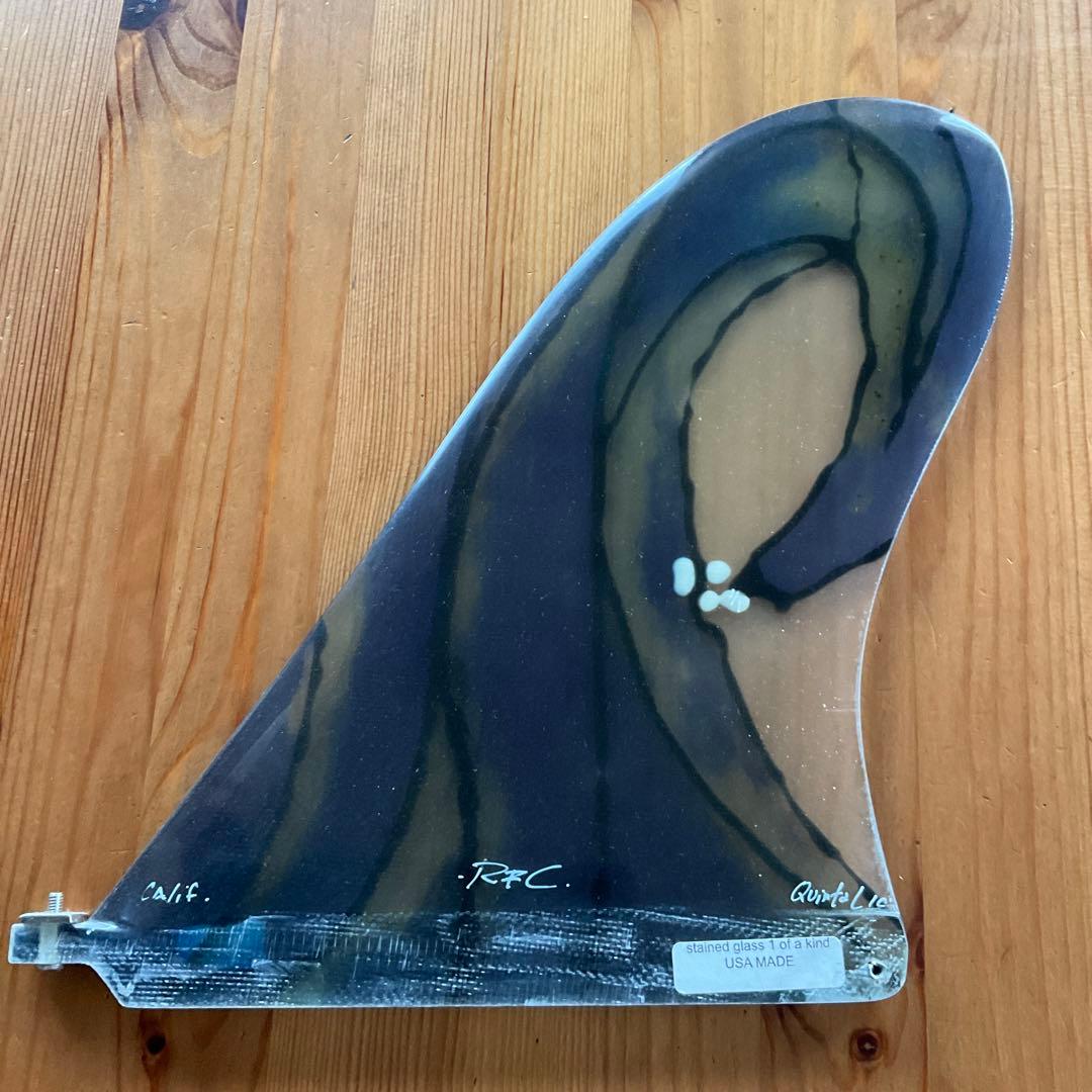 レインボーフィン ステンドグラスフィン10ロングボード用