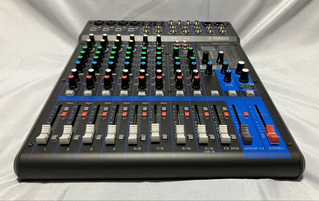 新品同様 YAMAHA MG12XU 12ch アナログミキサー 元箱あり