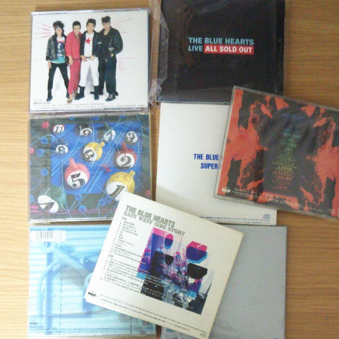 THE BLUE HEARTS   年代物まとめ売りです。値下げ交渉お断りです。