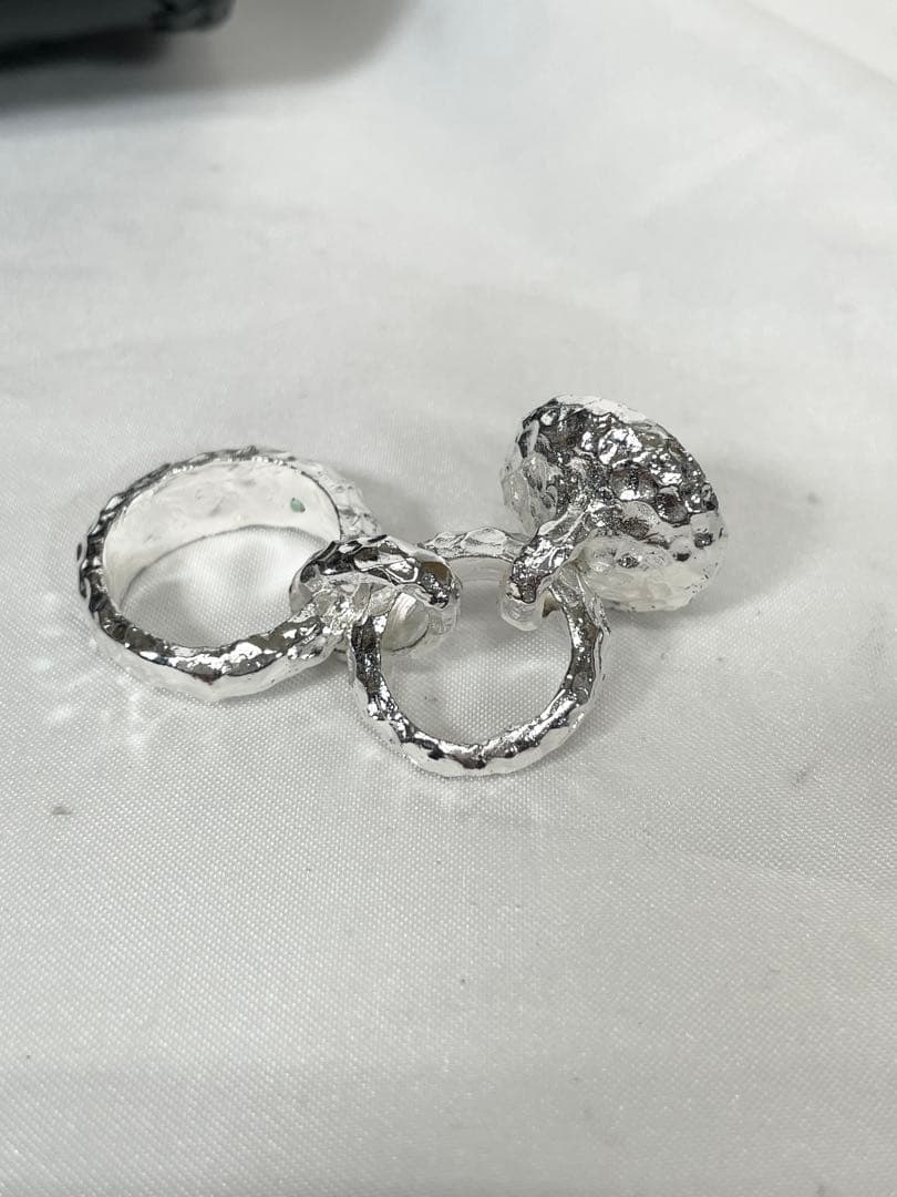 TSTSTS 財布 レザー カービング 黒 ライダース バイカーズ