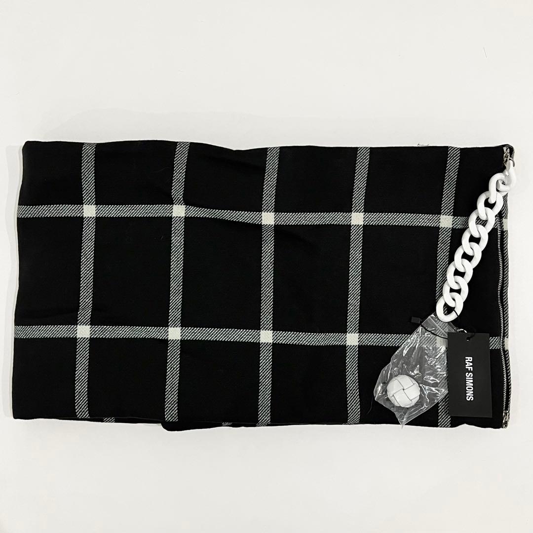 RAF SIMONS ラフシモンズ ショルダー スカーフ 黒