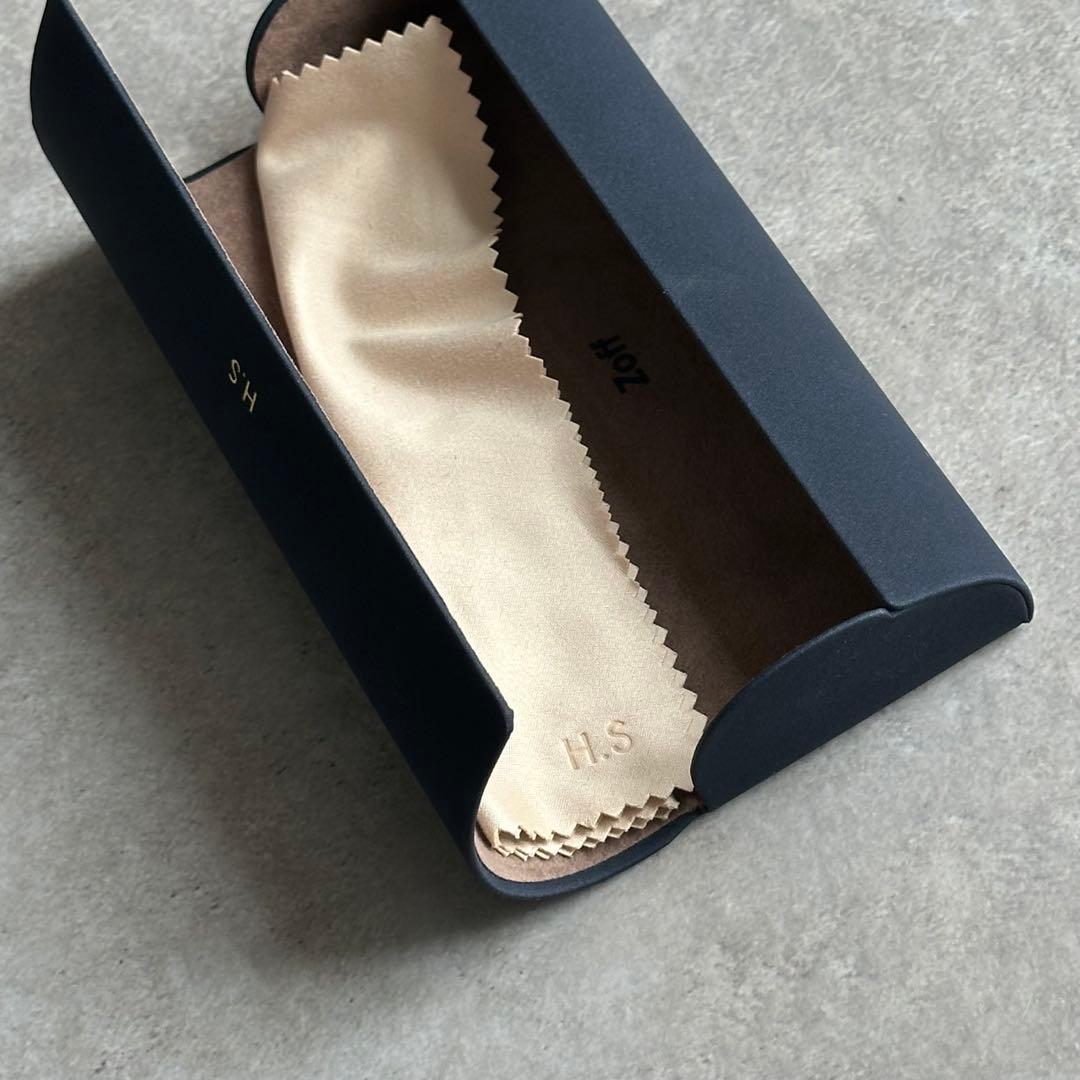 【完売品】Zoff HIKARI SHIBATA ブラウン スモーキーレンズ