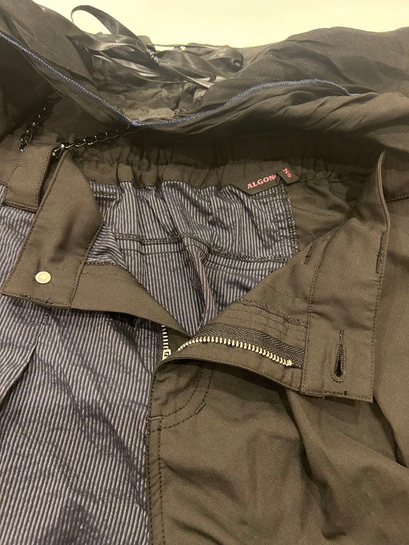 ALGONQUINS アルゴンキン　ショートパンツ　黒　ボーダー　個性的　美品