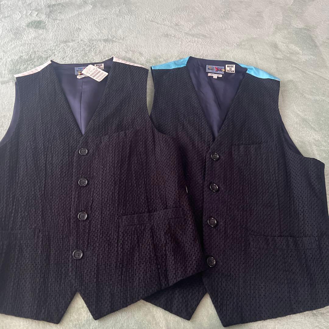 BLUE BLUE スリーピース　ベスト２枚