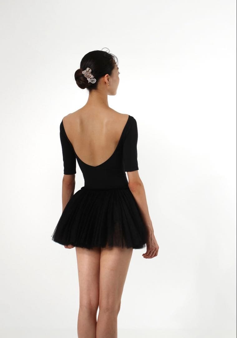 レヴダンス　5分袖レオタード