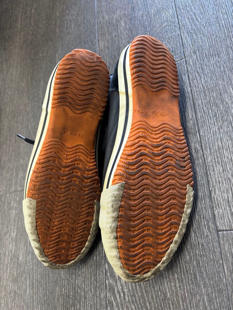 HYF002 HYOD HIGH-CUT RIDE SNEAKERS L 黒