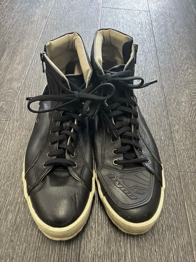 HYF002 HYOD HIGH-CUT RIDE SNEAKERS L 黒