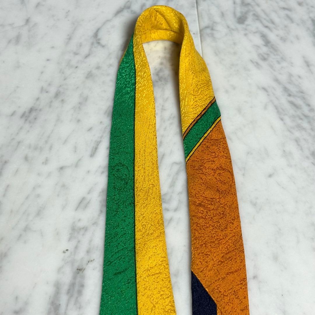 VERSACネクタイ マルチカラー メデューサ柄 総柄