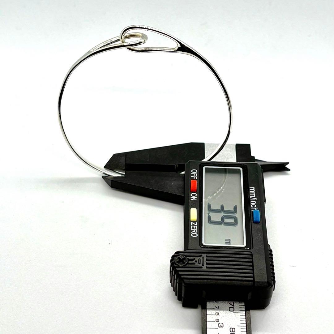 ❤️Tiffanyティファニー シルバー ダブル ループ バングル SV925