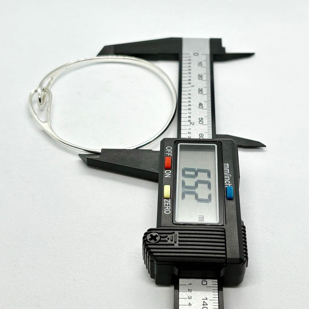 ❤️Tiffanyティファニー シルバー ダブル ループ バングル SV925