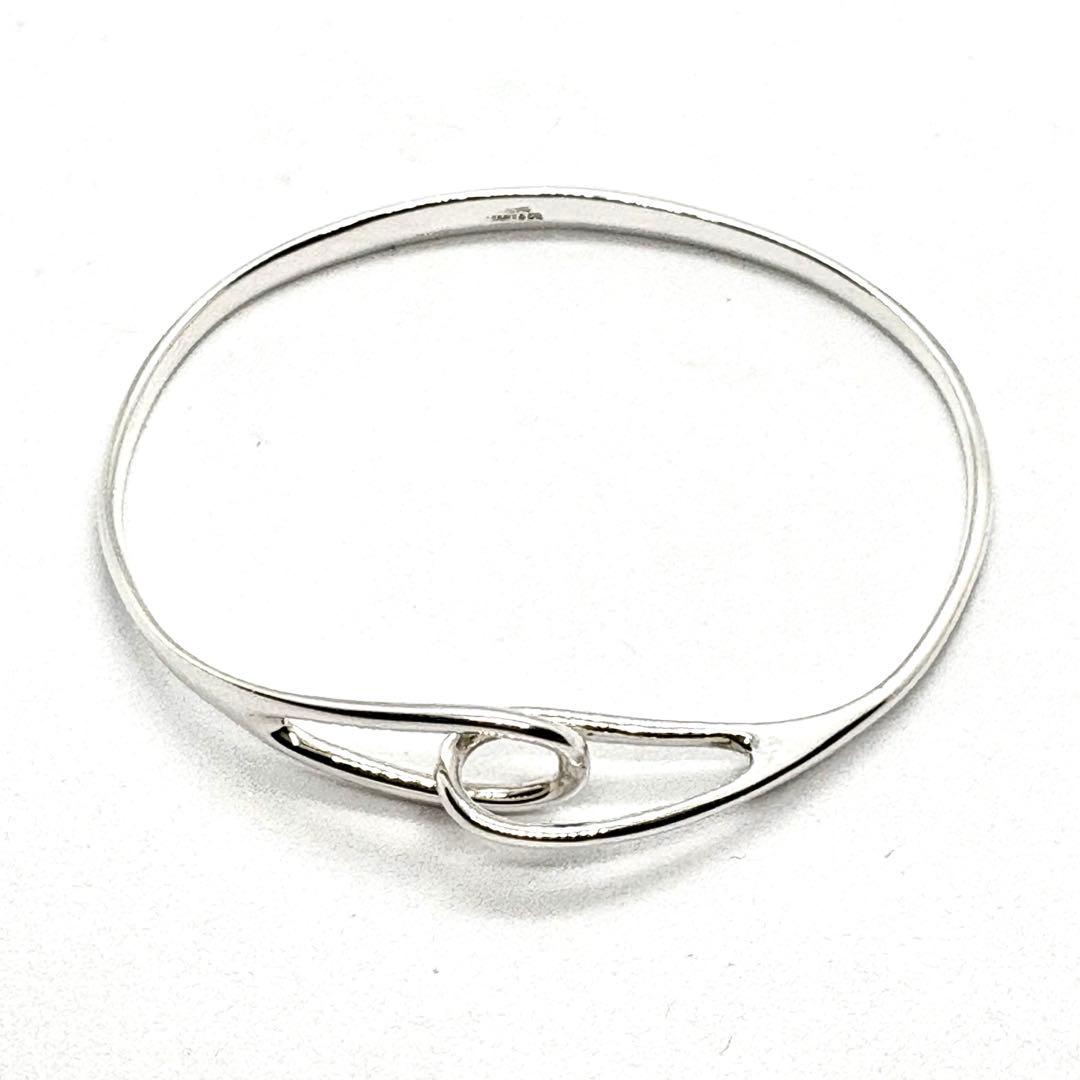 ❤️Tiffanyティファニー シルバー ダブル ループ バングル SV925